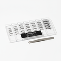 GlowVane TrueCurve eyelash clusters in Winkie style 8-18mm tray